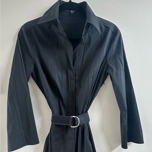 Boss Black Shirt Dress- great day or night, super flattering.